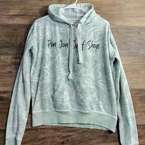 Ron Jon Surf Shop Mint Green Hoodie Sweatshirt